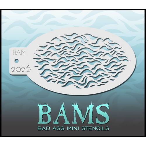 BAM Bad Ass Mini Stencil - 2026