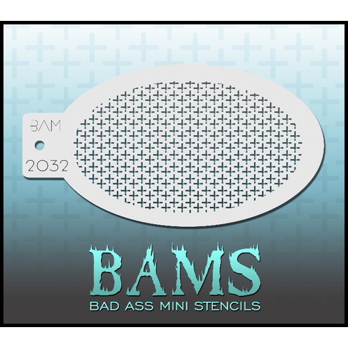 BAM Bad Ass Mini Stencil - 2032