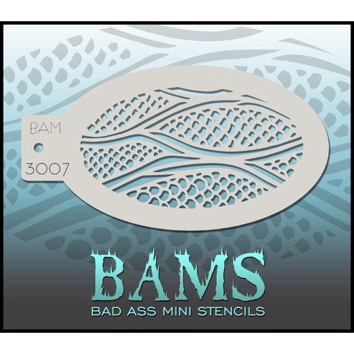 BAM Bad Ass Mini Stencil - 3007