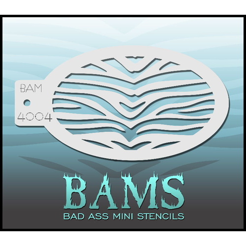 BAM Bad Ass Mini Stencil - 4004