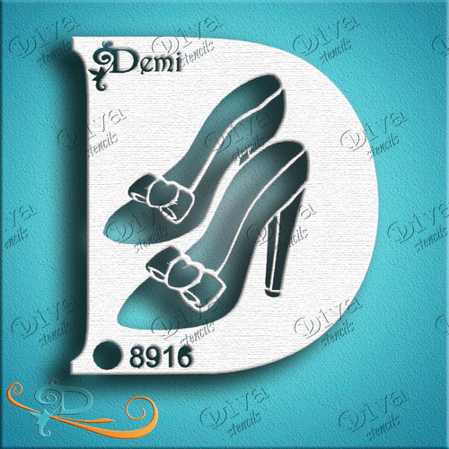 Diva Demi Stencil 247 - Demi Princess Shoes