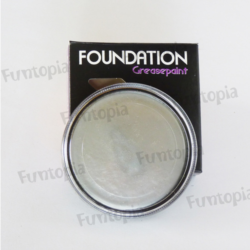 Mehron 38g Foundation Greasepaint - Silver
