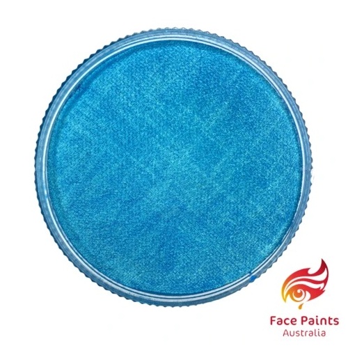 Face Paints Australia FPA 30g Metallix/ Metallic Pixie Blue
