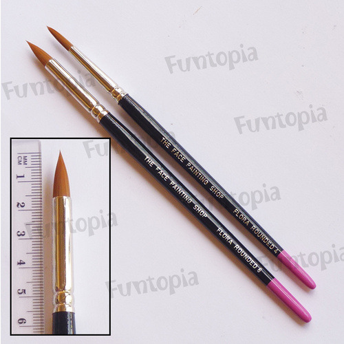 The Face Painting Shop Rounded Flora Brush – No. 6