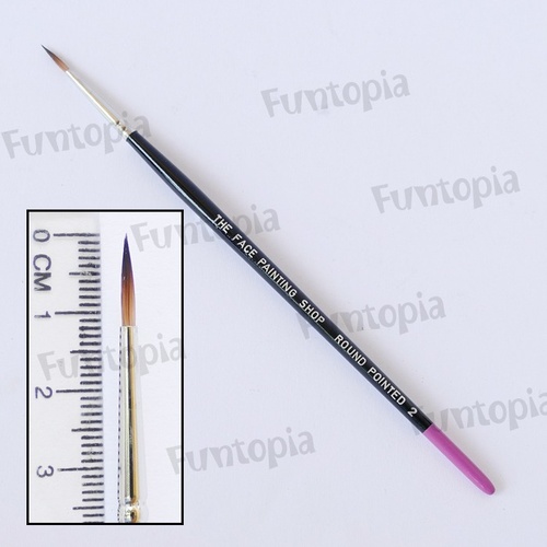 Face Painting Shop Round Pointed Brush - No. 2