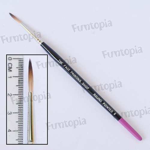 Face Painting Shop Round Pointed Brush - No. 6