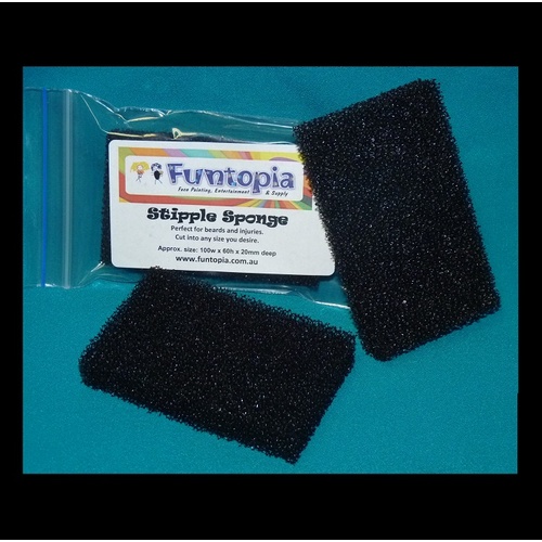 Funtopia Large Stipple Sponge - 100 x 60 x 20mm