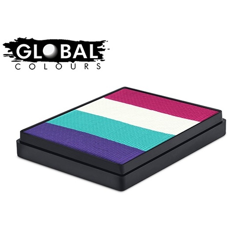 Global Colours 50g Rainbow Cake - Provence