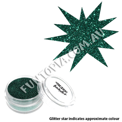 Global Colours Dark Green Cosmetic Glitter