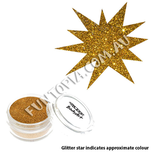 Global Colours Holographic Gold Cosmetic Glitter