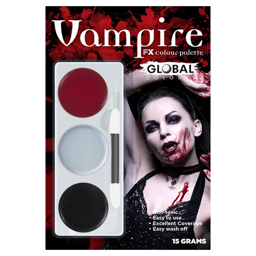 Global Colours Face Painting Kit - Vampire