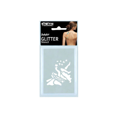 Global Glitter Tattoo Stencil - GS24