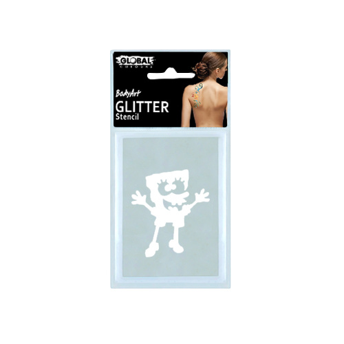 Global Glitter Tattoo Stencil - GS29