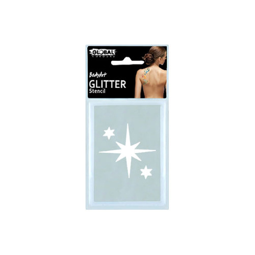 Global Glitter Tattoo Stencil - GS36