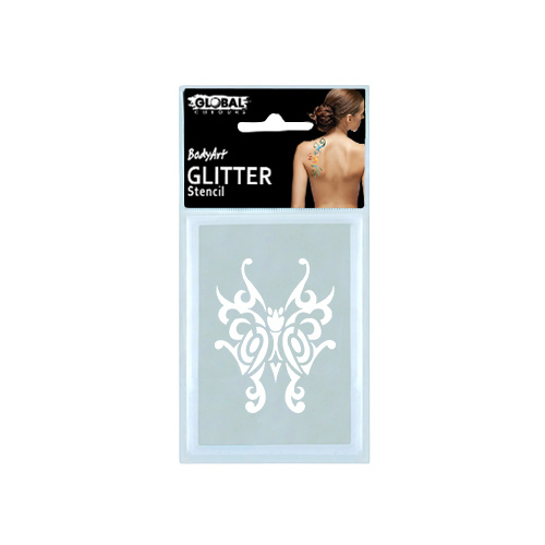 Global Glitter Tattoo Stencil - GS45