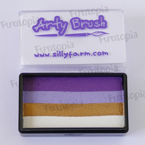 Arty Brush Rainbow Cake 28g - Purple Passion by Silly Farm