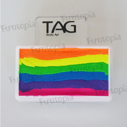 TAG 30g One Stroke Split Cake - Neon Rainbow