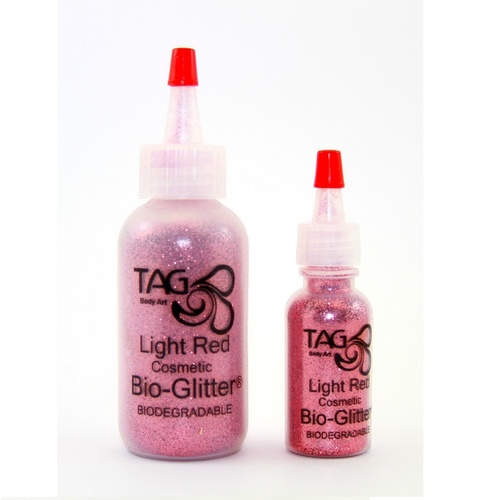 TAG Body Art BIO Glitter - 60ml Light Red