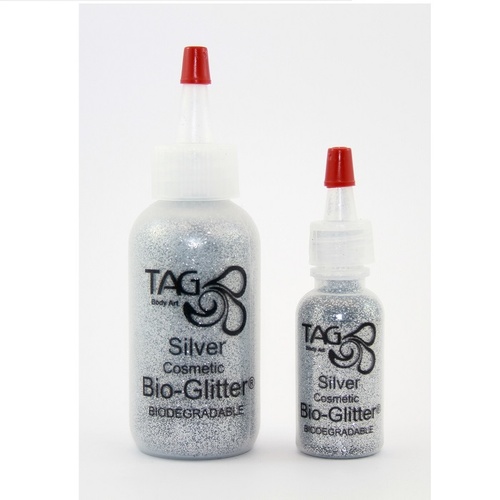 TAG Body Art BIO Glitter - 60ml Silver