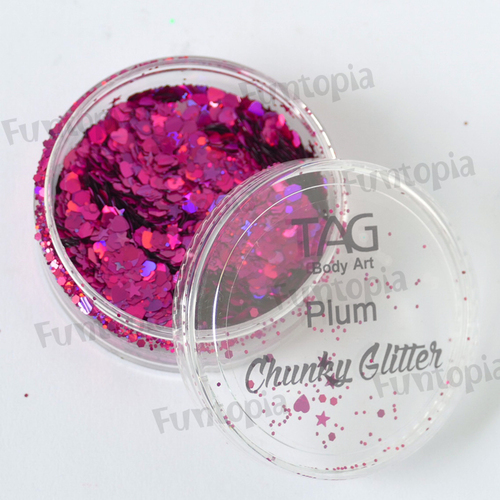 PINK Loose Chunky Cosmetic Glitter by Tag 10g