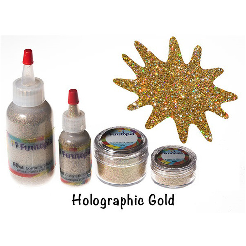 TAG 10ml Glitter Holographic Gold