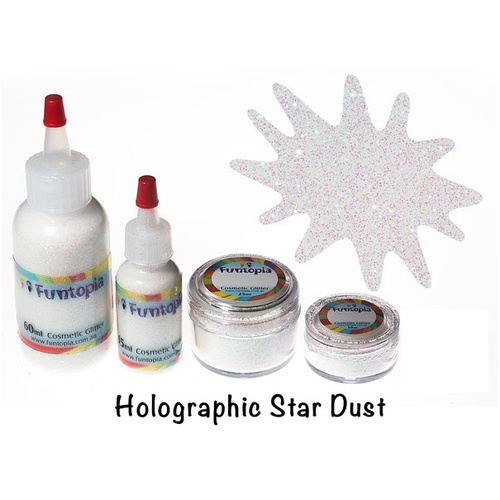 TAG 60ml Puffer Glitter Holographic White