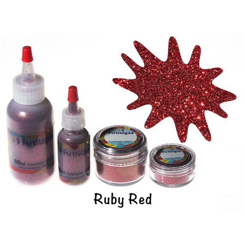 TAG 10ml Glitter Ruby Red