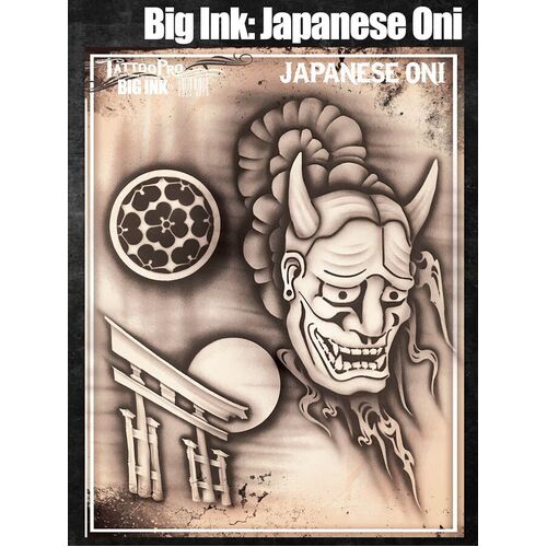 Wiser Tattoo Pro Big Ink Stencil - Oni