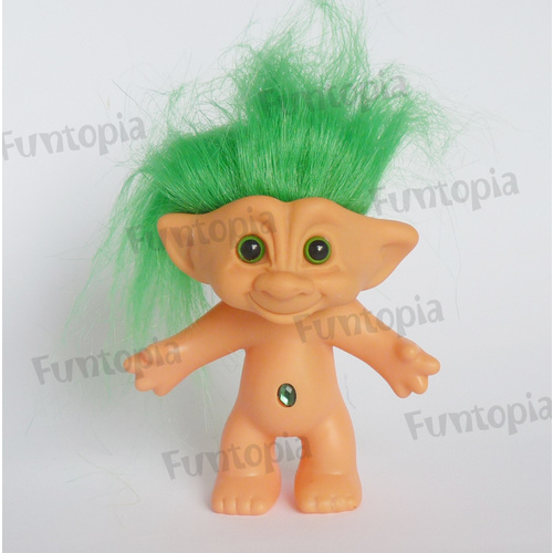 troll green hair