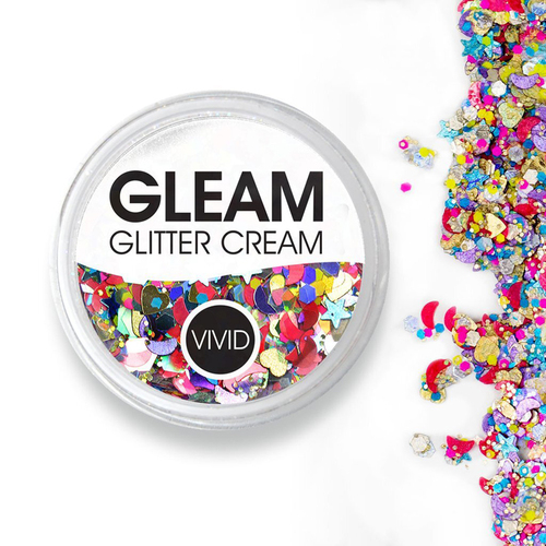 VIVID Glitter - Gleam Chunky Glitter Cream - Festivity