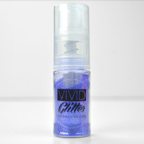Vivid Glitter - Fine Mist Spray Pump 14ml - Jazz Violet