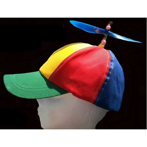 Party Rainbow Helicopter Hat
